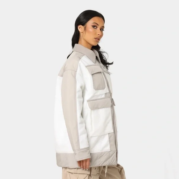 Nike x Jordan Collaboration : 2021 Air Jordan Jacket Summit White | Size L | NWT - Picture 14 of 16